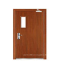 Fabricación profesional Fabricación personalizada FD30 Puerta de madera personalizada de madera con calificación incendia para apartamento para apartamento